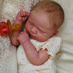 12"&16" Clement Full Body Silicone Bendable Reborn Baby Boy or Girl Dolls Aliran and Oinka