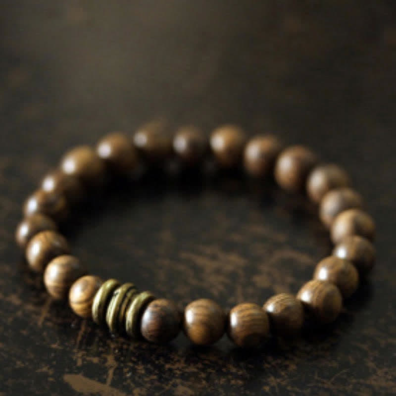 BWOOOH Tibetan Sandalwood Protection Bracelet