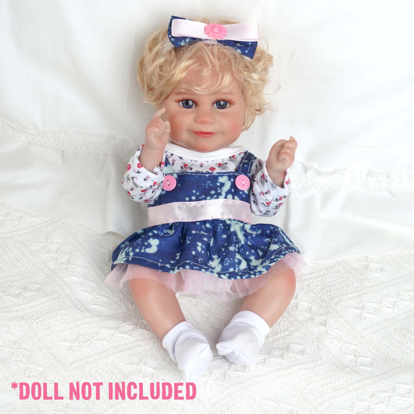 [Suitable for 12'' Girl] Time-Limited Offer!  Adoption Reborn Baby Essentials-8pcs Gift Set B