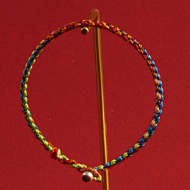 BWOOOH "May you be blessed with peace and safety in all four seasons" Lucky Multicolored Bracelet