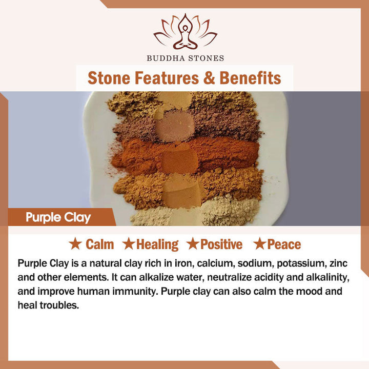 BWOOOH Tibetan Lotus Positive Peace Incense Burner Decoration | natural stone incense burner
