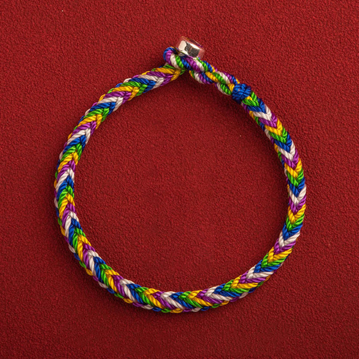 BWOOOH "May everything go your way" Lucky Multicolored Bracelet