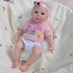 Chloe 12-inch Silicone Realistic Rebirth Doll, Water-safe, with Stretchable Limbs and Soft Touch, a Companion Toy