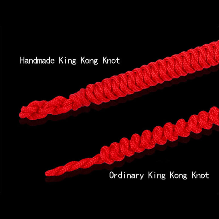 BWOOOH Tibetan Handmade Multicolored Thread King Kong Knot Strength Braid String Bracelet