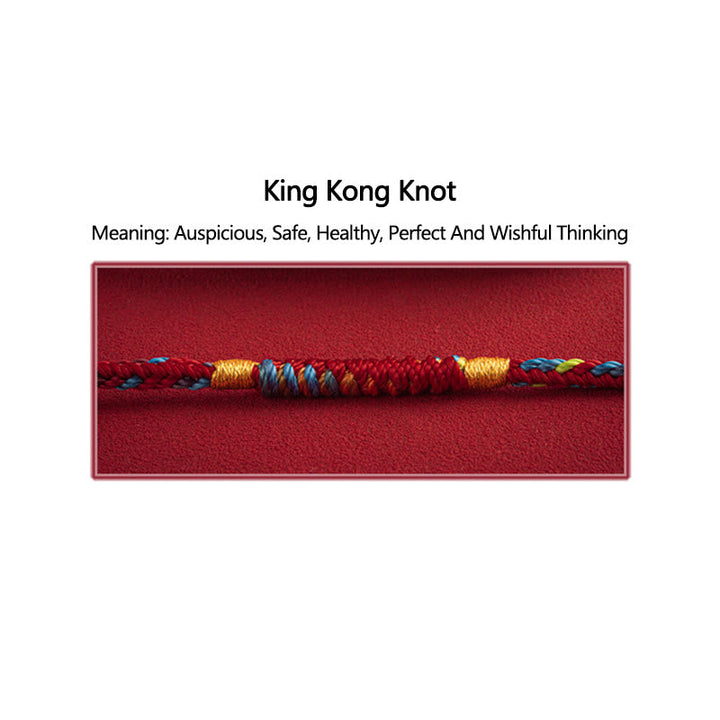 BWOOOH "May You Be Safe And Lucky In The Year Ahead" Multicolored Bracelet