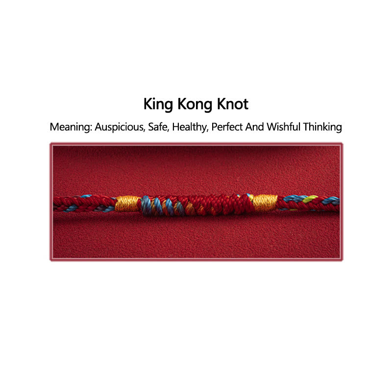 BWOOOH "May You Be Safe And Lucky In The Year Ahead" Multicolored Bracelet