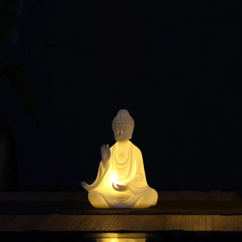 BWOOOH Avalokitesvara Ksitigarbha Bodhisattva ceramic altar decoration - View 2