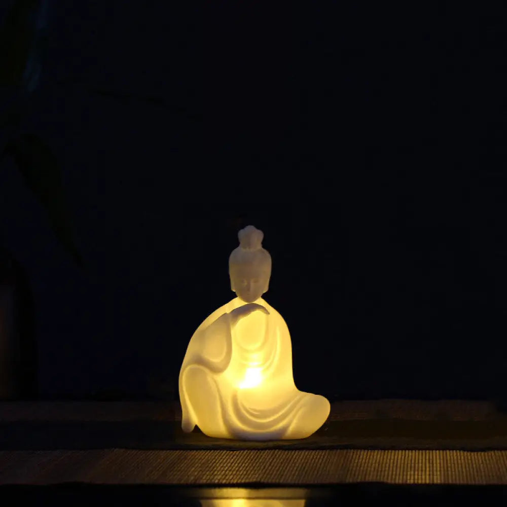 BWOOOH Avalokitesvara Ksitigarbha Bodhisattva ceramic altar decoration - View 10