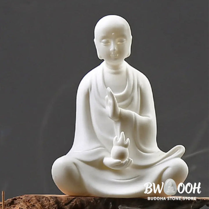 BWOOOH Avalokitesvara Ksitigarbha Bodhisattva ceramic altar decoration - View 9