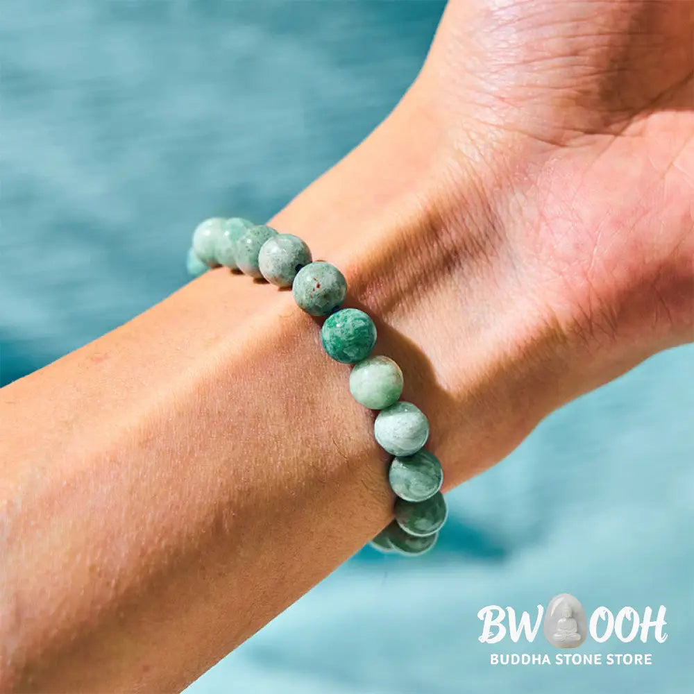 Buddha Stone Amazonite Positive Balance Bracelet - BWOOOH - Amazonite(Wrist Circumference: 14-16cm) - Bracelet
