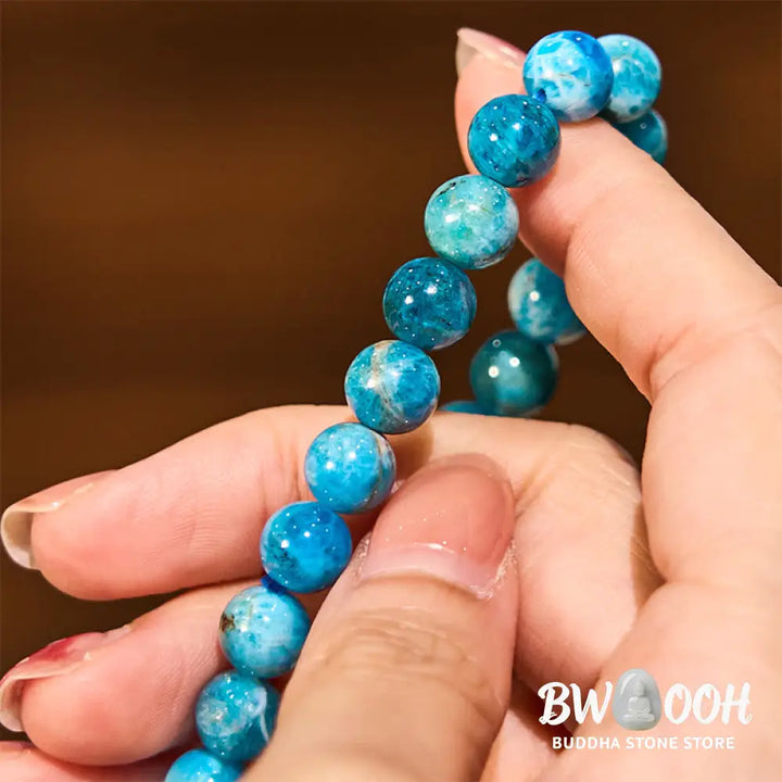 Buddha Stone Apatite Motivation Bracelet - BWOOOH - Apatite(Wrist Circumference: 14-16cm) - Bracelet