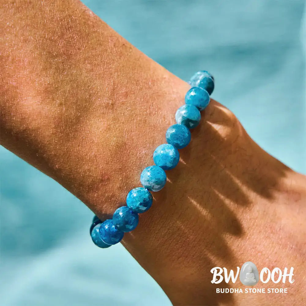 Buddha Stone Apatite Motivation Bracelet - BWOOOH - Apatite(Wrist Circumference: 14-16cm) - Bracelet