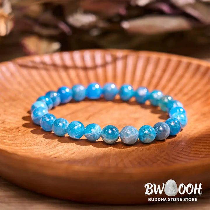 Buddha Stone Apatite Motivation Bracelet - BWOOOH - Apatite(Wrist Circumference: 14-16cm) - Bracelet