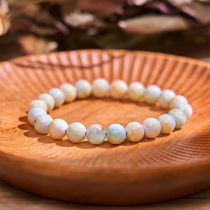 BWOOOH BWOOOH Hemimorphite Calm Energy Bracelet for meditation