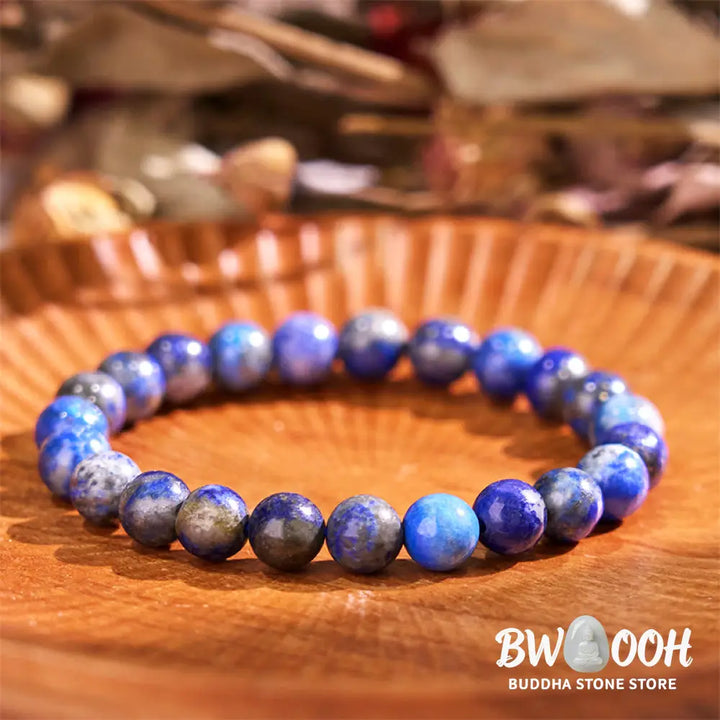 Buddha Stone Lazurite Positive Balance Bracelet - BWOOOH - Lazurite(Wrist Circumference: 14-16cm) - Bracelet