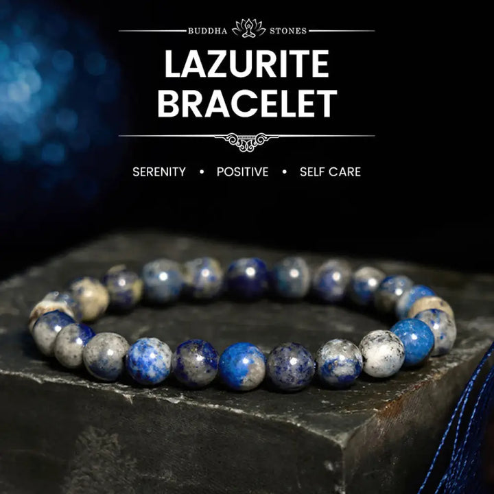 BWOOOH Lazurite Self Care Positive Bracelet - BWOOOH - Lazurite(Wrist Circumference: 14-16cm) - Bracelet