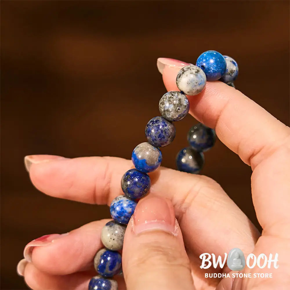 Buddha Stone Lazurite Self Care Positive Bracelet - BWOOOH - Lazurite(Wrist Circumference: 14-16cm) - Bracelet
