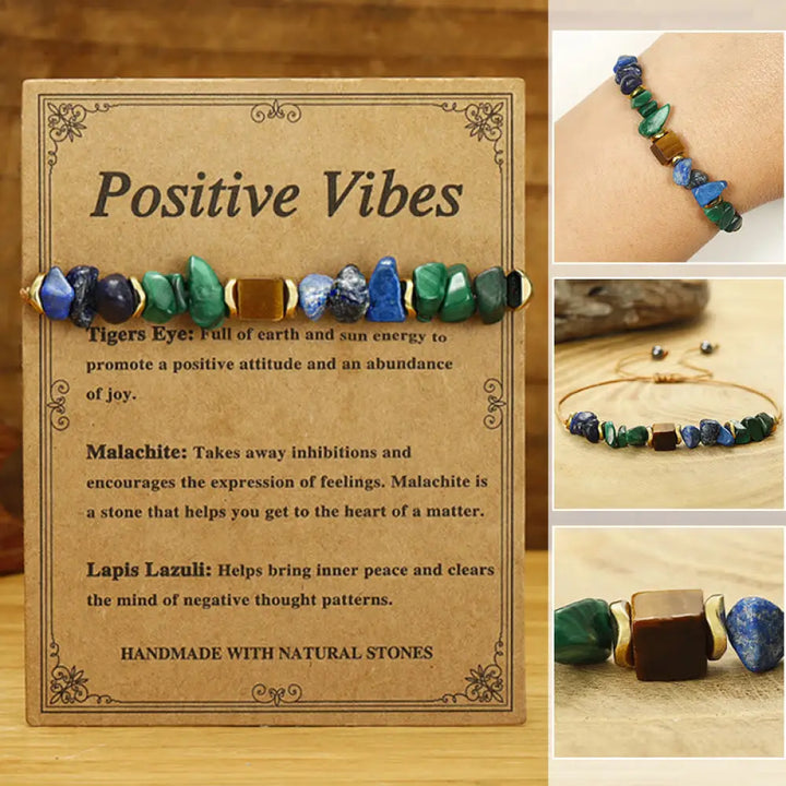 BWOOOH Positive Vibes Malachite Tiger&