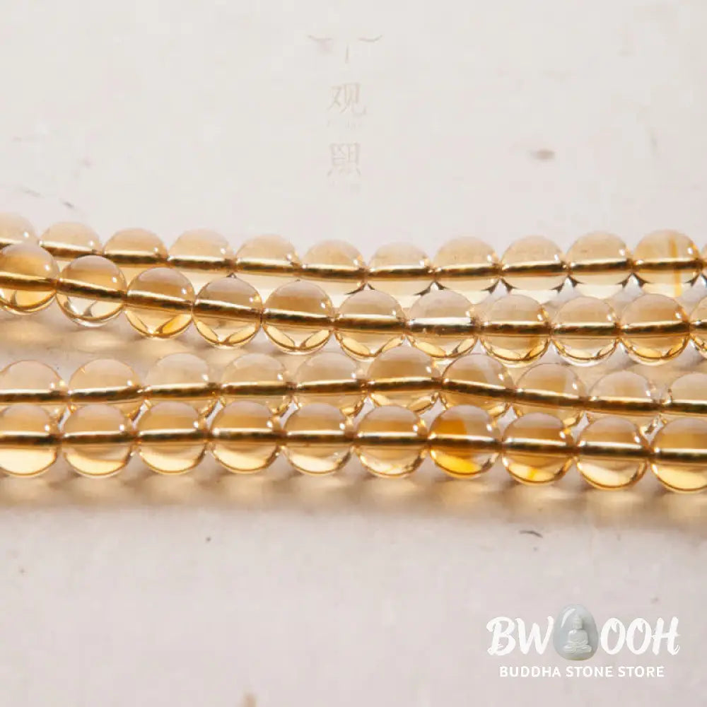 BWOOOH 108 Mala Protection Prosperity Bracelet featuring 6.5-7mm natural Citrine, Sandalwood, and Turquoise beads with 925 Sterling Silver accents on a premium elastic string, suitable for 15-16cm wrists. Ideal for mindfulness and spiritual balance. - View 14
