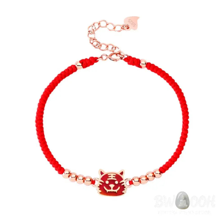 Buddha Stones 12 Chinese Zodiac Lucky Red String Bracelet - BWOOOH - Bracelet