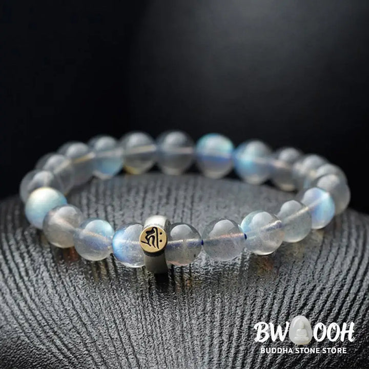 Buddha Stones 12 Chinese Zodiac Moonstone Calm Love Bracelet - BWOOOH - Bracelet