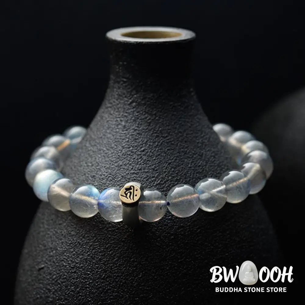 Buddha Stones 12 Chinese Zodiac Moonstone Calm Love Bracelet - BWOOOH - Bracelet