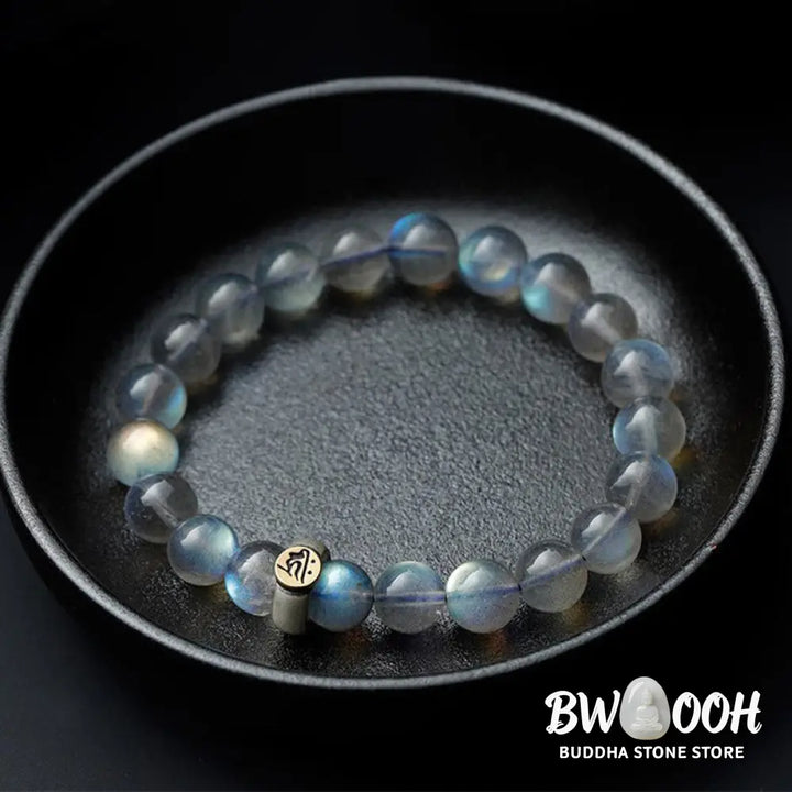 Buddha Stones 12 Chinese Zodiac Moonstone Calm Love Bracelet - BWOOOH - Bracelet
