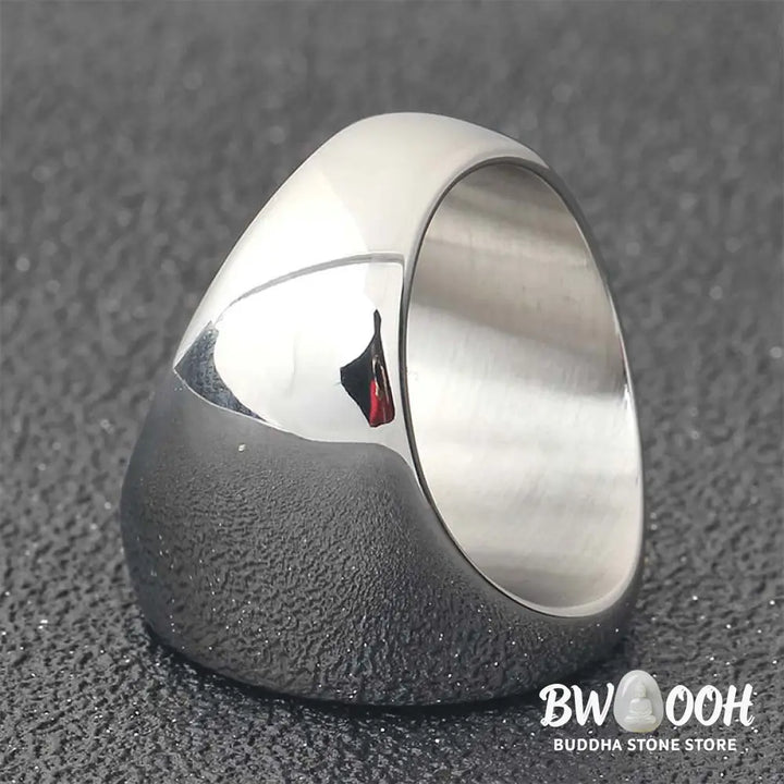 Buddha Stones 12 Constellations of the Zodiac Protection Blessing Ring - BWOOOH - Rings