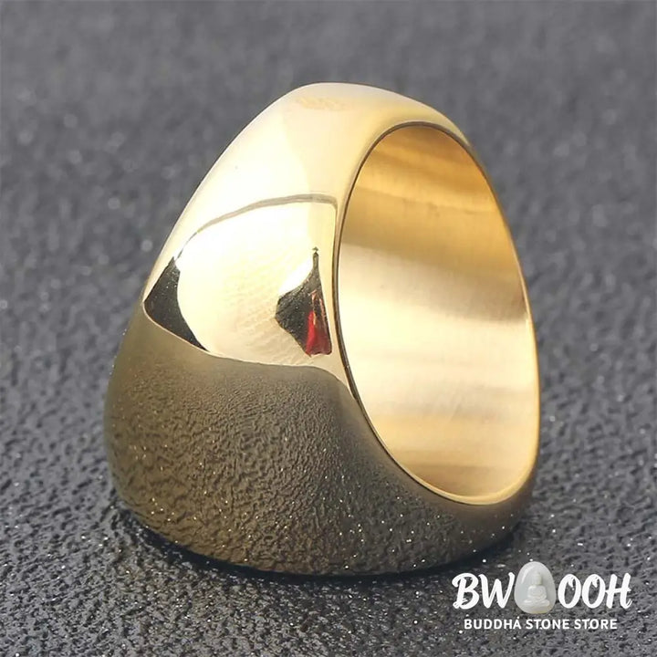 Buddha Stones 12 Constellations of the Zodiac Protection Blessing Ring - BWOOOH - Rings