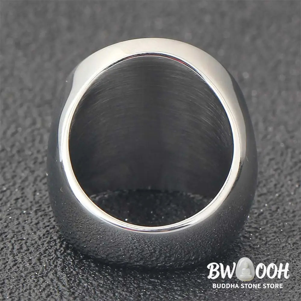 Buddha Stones 12 Constellations of the Zodiac Protection Blessing Ring - BWOOOH - Rings