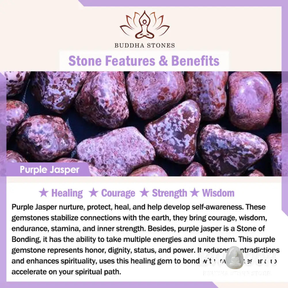 Buddha Stones 2PCS Healing Crystal Emperor Stone Tiger Eye Bead Bracelet - BWOOOH - Bracelet