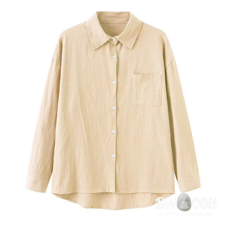 Buddha Stones 2Pcs Long Sleeve Shirt Top With Pockets Drawstring Pants Meditation Cotton Clothing Women&