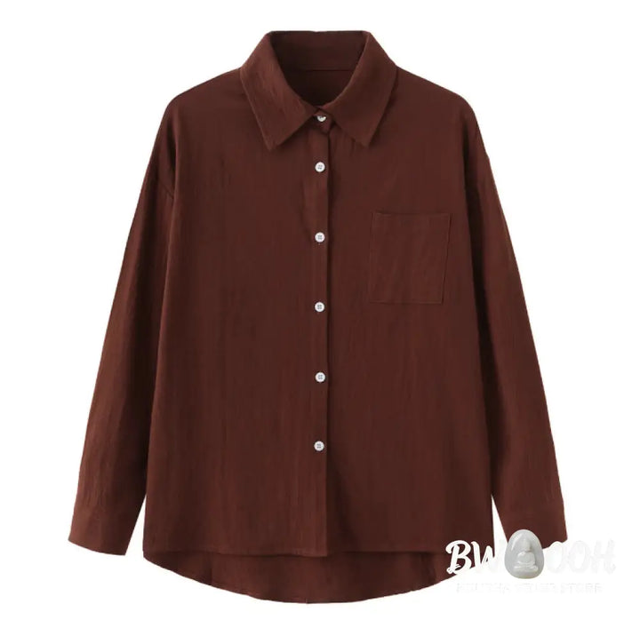 Buddha Stones 2Pcs Long Sleeve Shirt Top With Pockets Drawstring Pants Meditation Cotton Clothing Women&