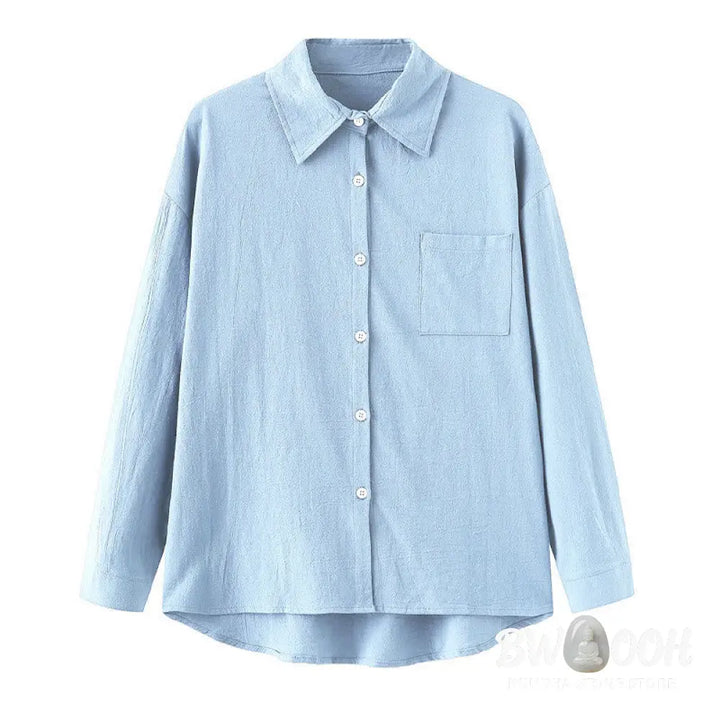 Buddha Stones 2Pcs Long Sleeve Shirt Top With Pockets Drawstring Pants Meditation Cotton Clothing Women&