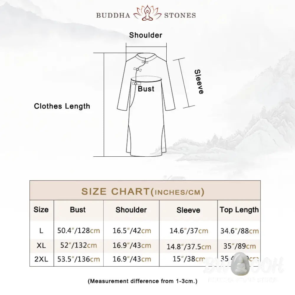 Buddha Stones 2Pcs Plain Design Zen Tai Chi Meditation Clothing Cotton Linen Top Pants Women’s Set - Clothes