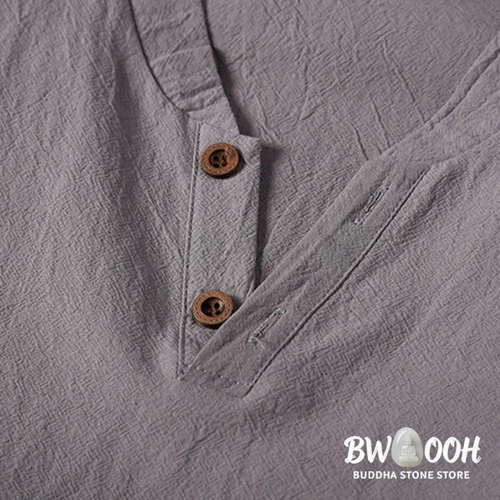 BWOOOH printed yoga pants - 2Pcs Plain Notched Collar Short Sleeve T