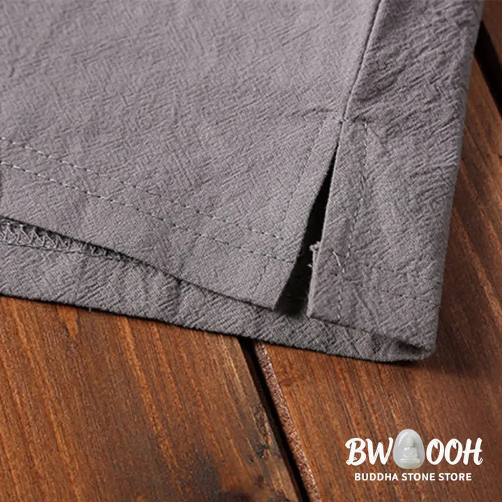 BWOOOH printed yoga pants - 2Pcs Plain Notched Collar Short Sleeve T