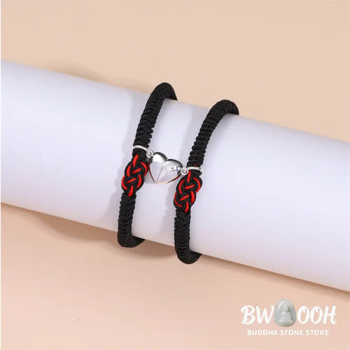 Buddha Stones 2Pcs Tibetan Luck Chinese Knot Protection String Bracelet - BWOOOH - Bracelet