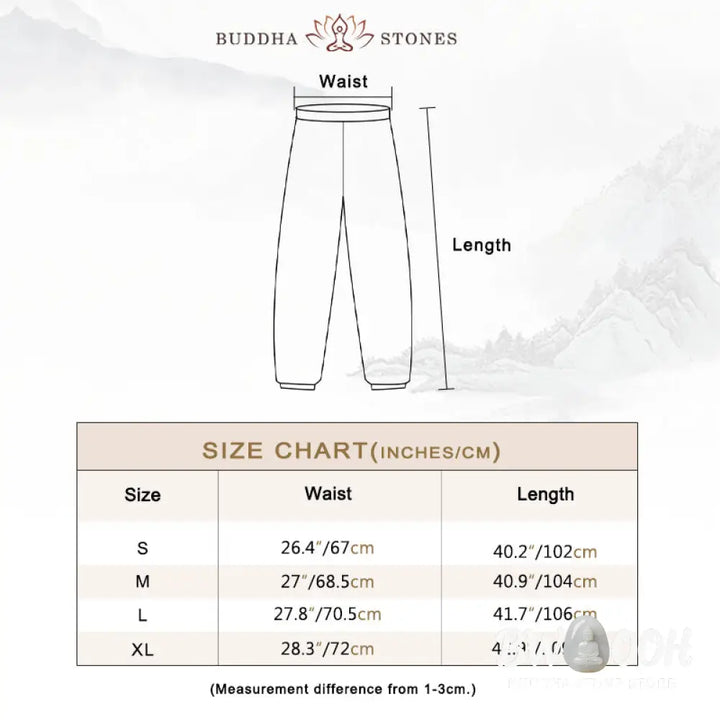 Buddha Stones 2Pcs V-Neck Three Quarter Sleeve Shirt Top Pants Meditation Zen Tai Chi Cotton Linen Clothing Women’s Set