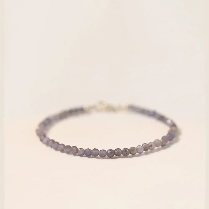 BWOOOH 3mm amethyst iolite ultra-thin
