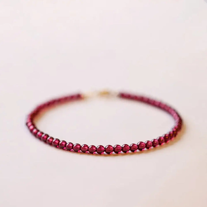 BWOOOH 3mm small garnet ultra-thin