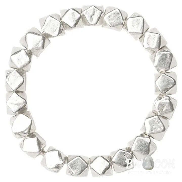 Buddha Stones 925 Sterling Silver Beaded Blessing Ring (Extra 35% Off | USE CODE: FS35) - Ring
