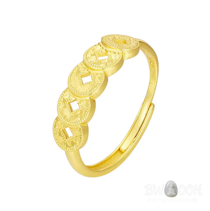 Buddha Stones 925 Sterling Silver Five-Emperor Coins Protection Ring Bracelet Necklace Pendant - BWOOOH - Bracelet