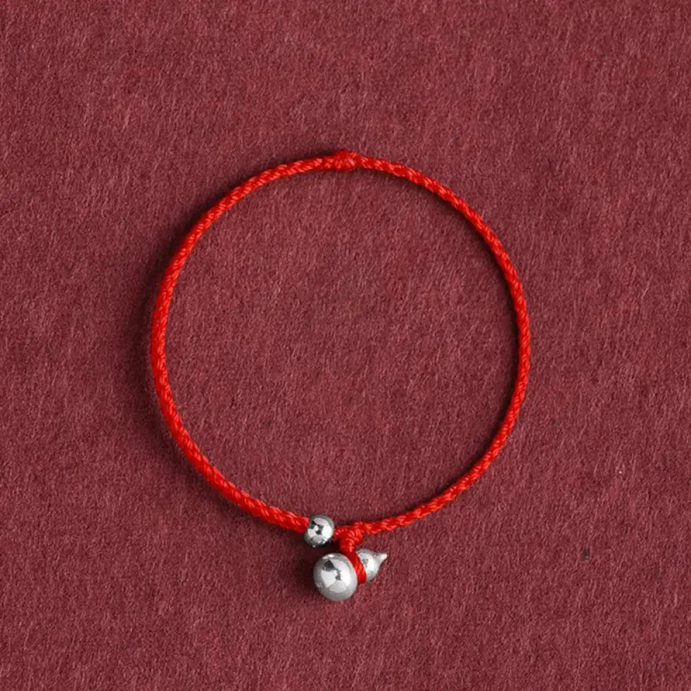 BWOOOH 925 Sterling Silver Gourd Lucky Fortune Charm Stri