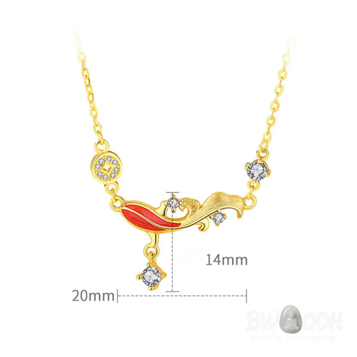 Buddha Stones 925 Sterling Silver Koi Fish Design Red String Blessing Bracelet - BWOOOH - Bracelet