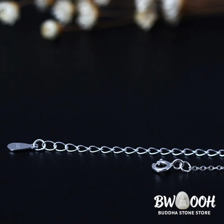 Buddha Stones 925 Sterling Silver Lazurite Lotus Flower Self Care Necklace Pendant - BWOOOH - 925 Sterling