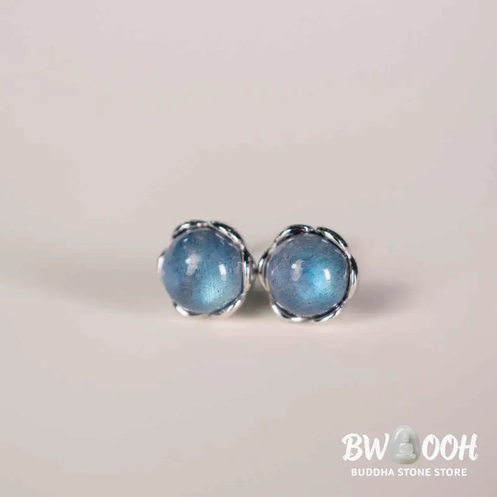 Buddha Stones 925 Sterling Silver Moonstone Positive Earrings - Moonstone(Healing ♥ Positive) - Earrings