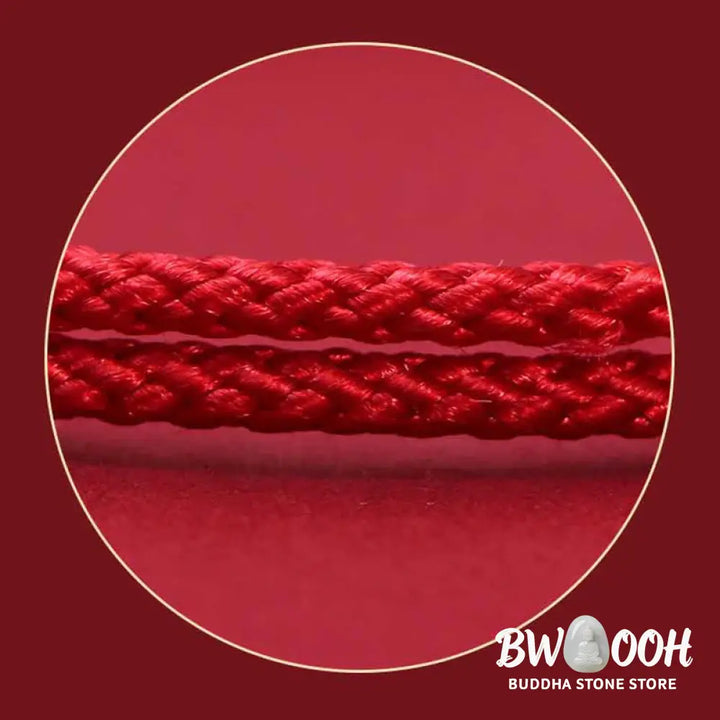 Buddha Stones 925 Sterling Silver PiXiu Fu Character Wealth Luck Handmade Braided Bracelet - BWOOOH - Bracelet