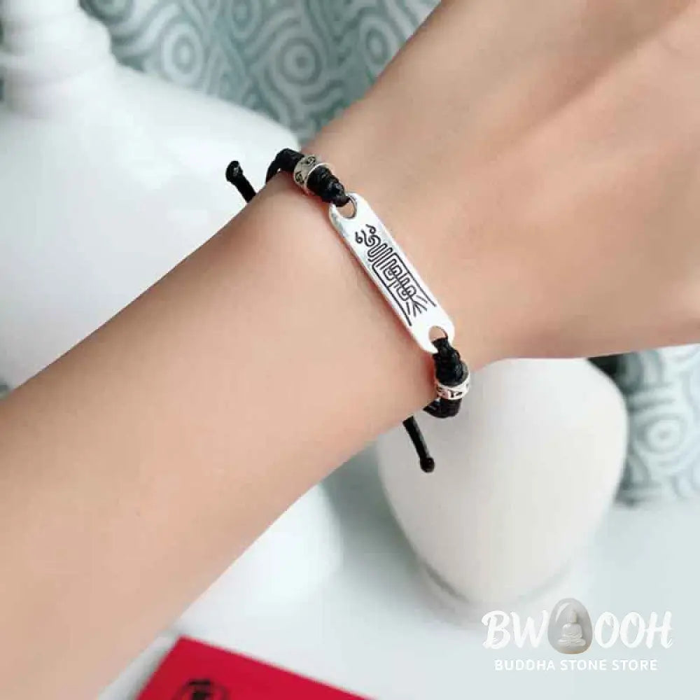 Buddha Stones 925 Sterling Silver Red String Luck Strength Braid Bracelet - BWOOOH - Bracelet