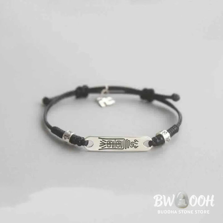 Buddha Stones 925 Sterling Silver Red String Luck Strength Braid Bracelet - BWOOOH - Bracelet